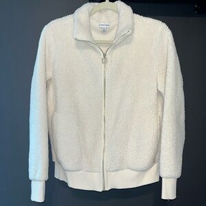 Calvin Klein Fuzzy Zip up
